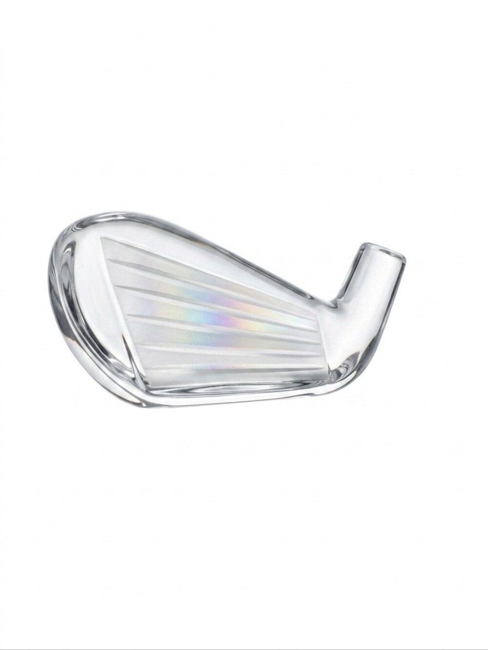 Nachtmann Magic Cristal Clear Crystal Golf Club Iron Paperweight Made in Germany